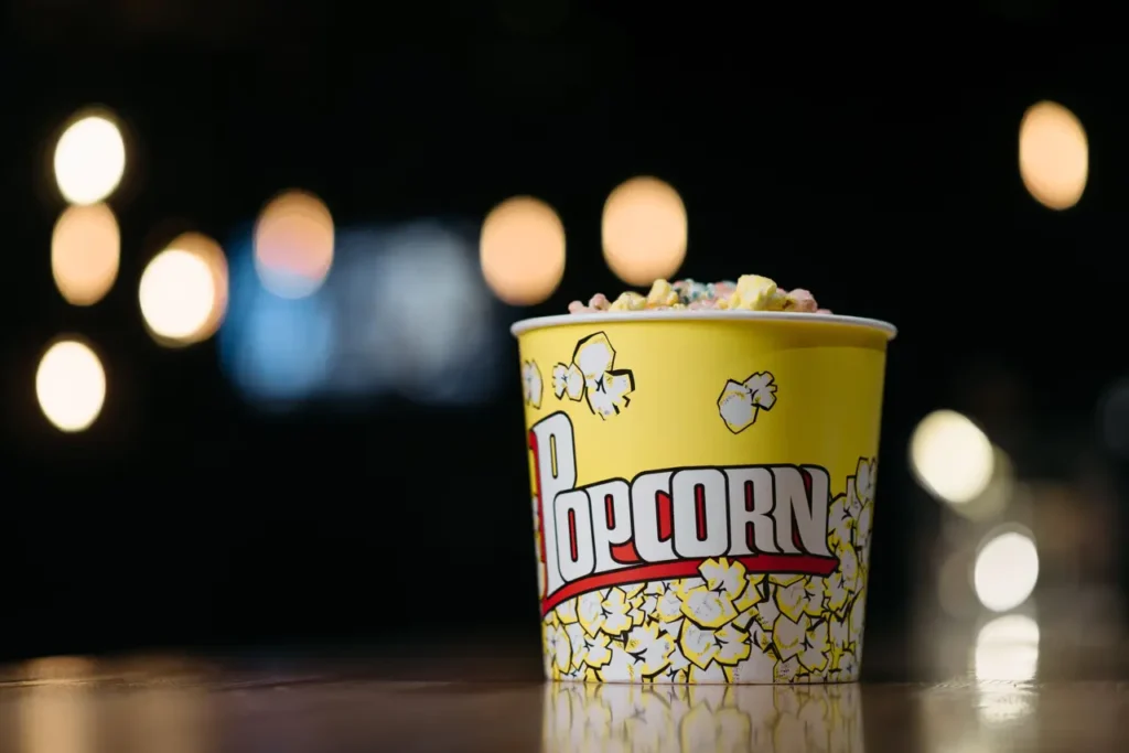 映画館のポップコーン