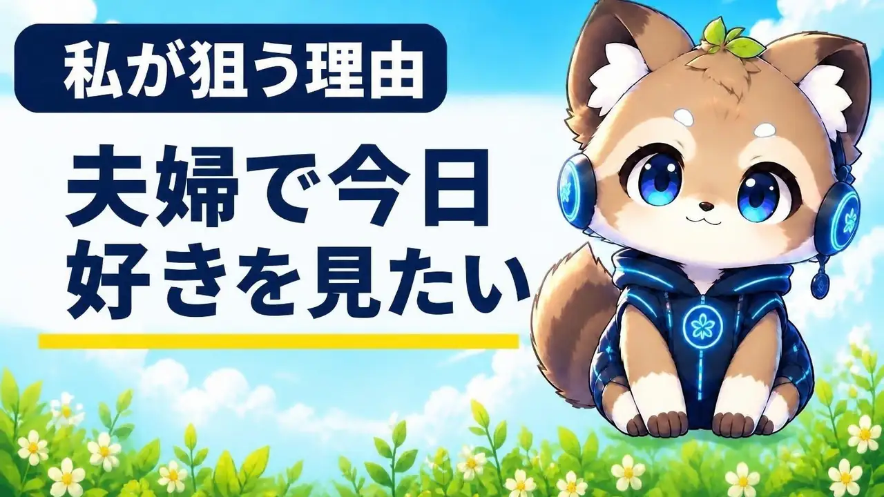 夫婦で今日、好きになりました。を見たい理由