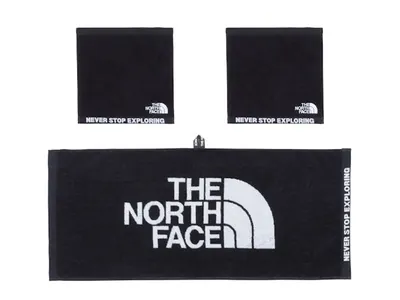 ゴールドウイン株主優待Bコース THE NORTH FACE タンパク質素材タオル3点セット