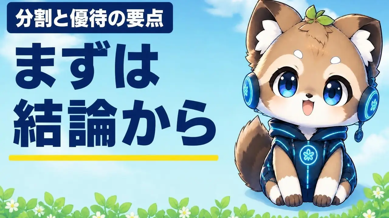 東京海上HDの分割と優待の結論