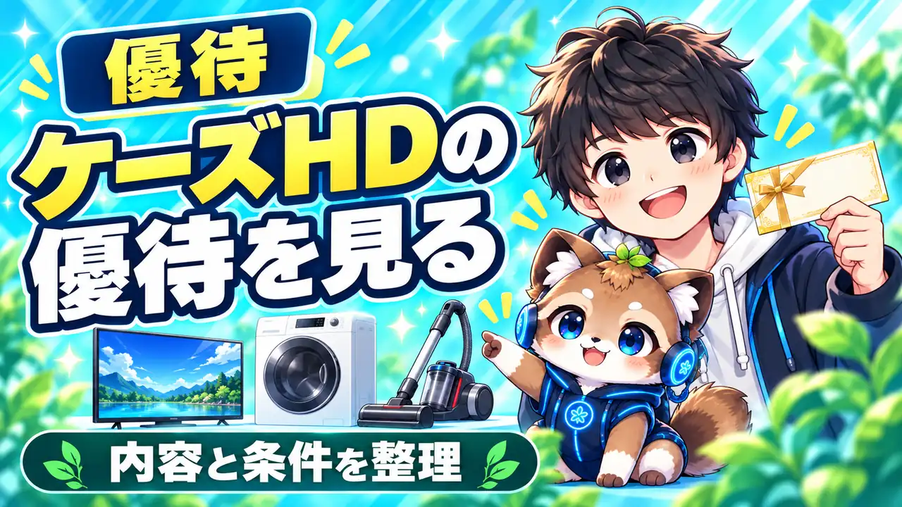 銘柄|ケーズHDの株主優待の内容と使い方